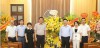 Bí thư Tỉnh ủy Nguyễn Hữu Nghĩa chúc mừng Ban Tuyên giáo và Dân vận Trung ương, các cơ quan báo chí nhân kỷ niệm 100 năm Ngày Báo chí cách mạng Việt Nam