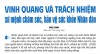 Vinh quang và trách nhiệm – Sứ mệnh chăm sóc, bảo vệ sức khỏe Nhân dân