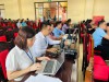Tác nghiệp ở Trung tâm báo chí: Nơi "nhịp tim Đại hội" vang lên từng phút