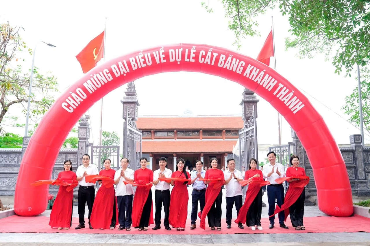 Hưng Yên: Khánh thành dự án cải tạo hạ tầng kỹ thuật Khu di tích lịch sử Cây đa Sài Thị