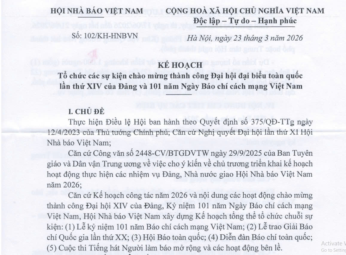 Chuỗi sự kiện báo chí quy mô lớn sẽ diễn ra tại Hải Phòng vào tháng 6/2026