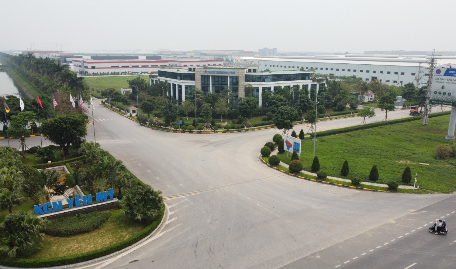 kcn yen my thu hut nhieu du an co cong nghe san xuat tien tien cho gia tri gia tang cao