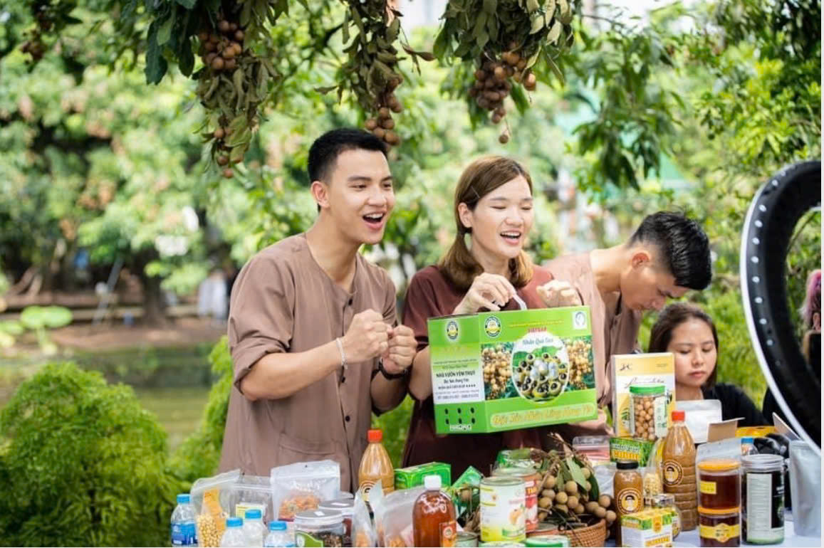 nong dan hy ban hang online